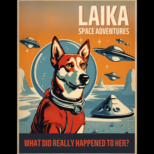 Camiseta Laika La Perra Astronauta