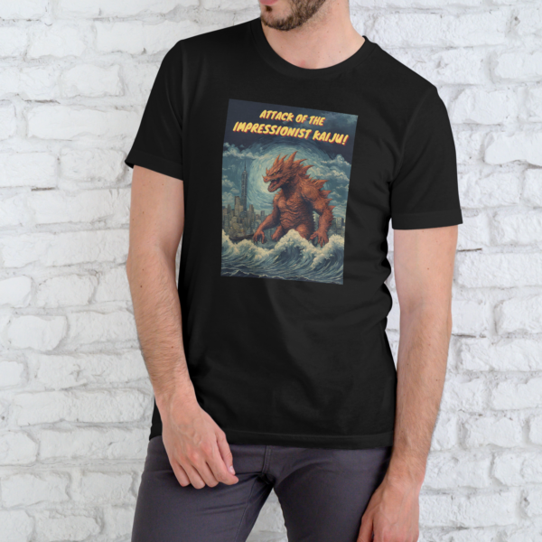 Camiseta monstruo gigante kaiju