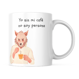 Taza Graciosa de Hombre Lobo